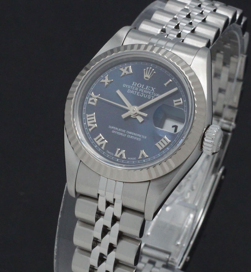 Rolex Oyster Perpetual Lady Datejust 79174 - 1999 - Rolex horloge - Rolex kopen - Rolex dames horloge - Trophies Watches