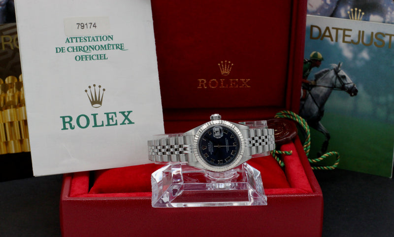 Rolex Oyster Perpetual Lady Datejust 79174 - 1999 - Rolex horloge - Rolex kopen - Rolex dames horloge - Trophies Watches