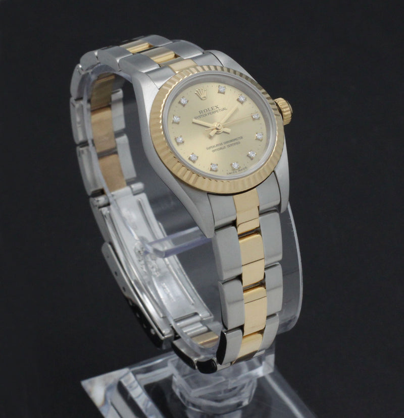 Rolex Lady 76193G - 1999 - Rolex horloge - Rolex kopen - Rolex dames horloge - Trophies Watches
