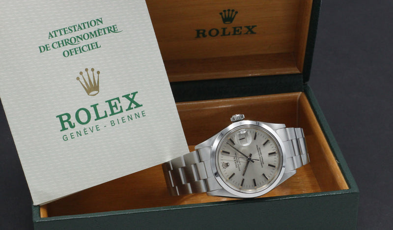 Rolex Oyster Perpetual Date 1500 - 1970 - Rolex horloge - Rolex kopen - Rolex heren horloge - Trophies Watches