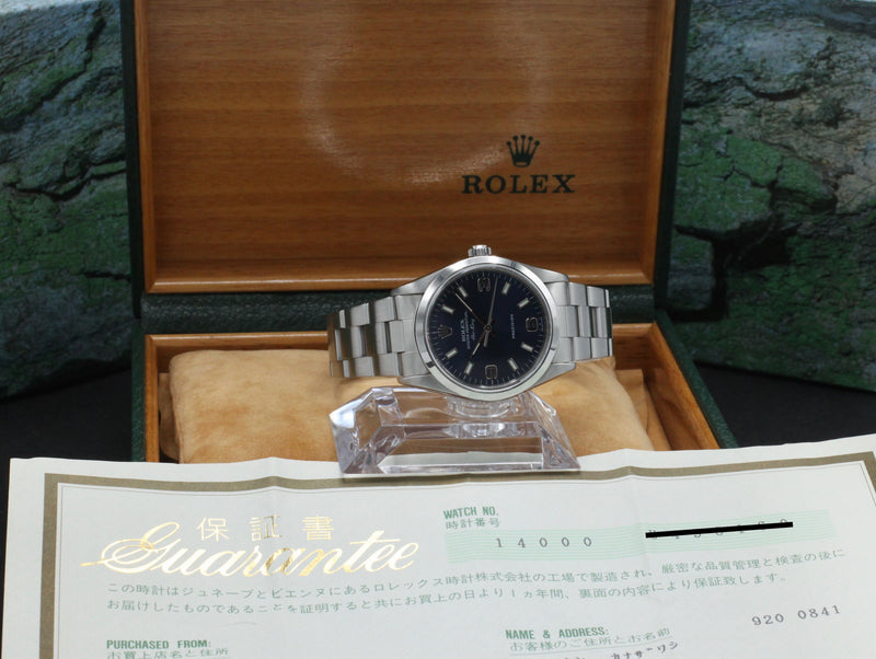 Rolex Air King Precision 14000 - 1999 - Rolex horloge - Rolex kopen - Rolex heren horloge - Trophies Watches