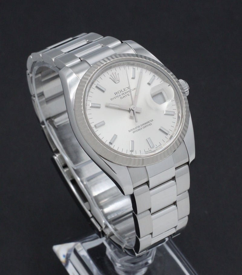 Rolex Oyster Perpetual Date 115234 - 2013 - Rolex horloge - Rolex kopen - Rolex heren horloge - Trophies Watches