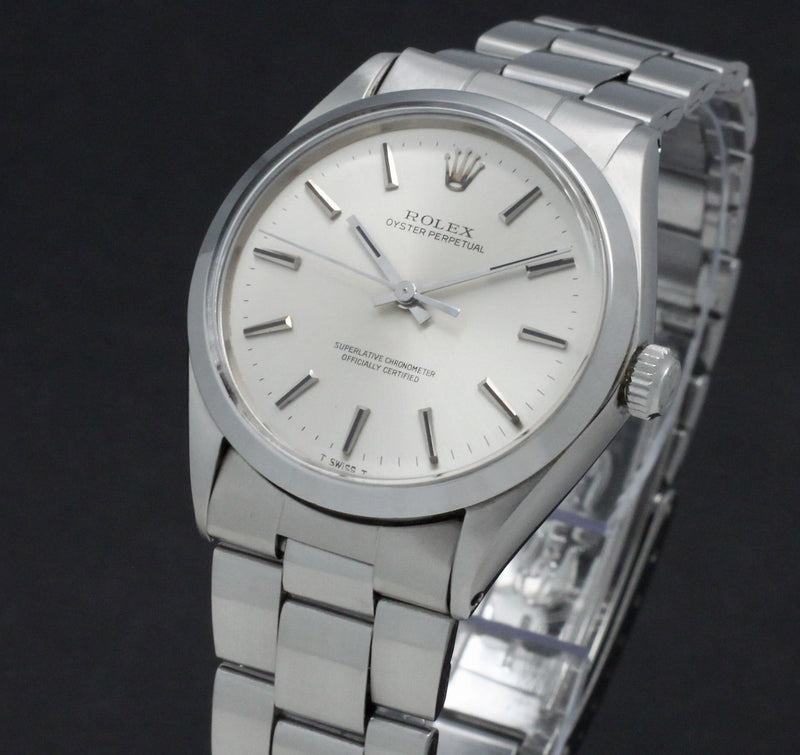 Rolex Oyster Perpetual 34 1002 - 1969 - Rolex horloge - Rolex kopen - Rolex heren horloge - Trophies Watches