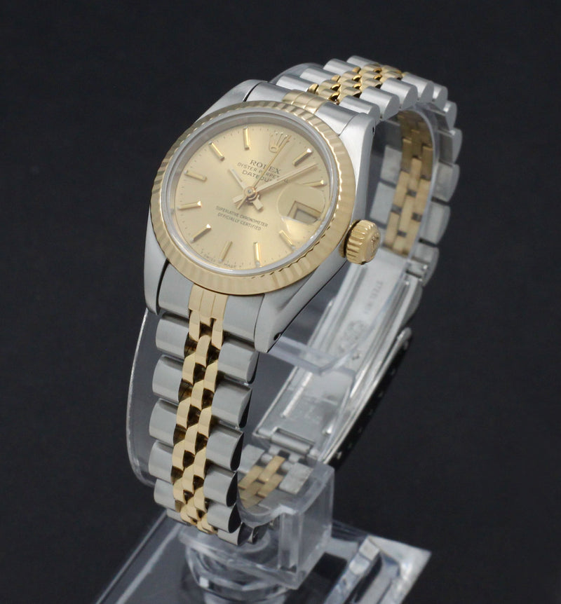 Rolex Lady-Datejust 69173 - 1991 - Rolex horloge - Rolex kopen - Rolex dames horloge - Trophies Watches