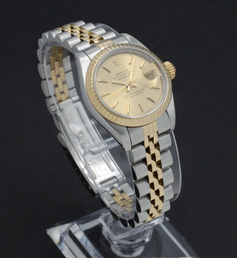 Rolex Lady-Datejust 69173 - 1991 - Rolex horloge - Rolex kopen - Rolex dames horloge - Trophies Watches
