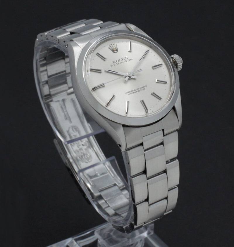 Rolex Oyster Perpetual 34 1002 - 1969 - Rolex horloge - Rolex kopen - Rolex heren horloge - Trophies Watches