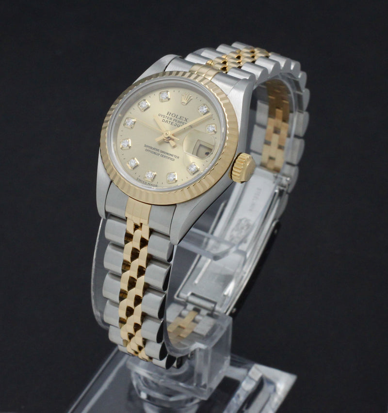 Rolex Lady-Datejust 69173G - 1997 - Rolex horloge - Rolex kopen - Rolex dames horloge - Trophies Watches