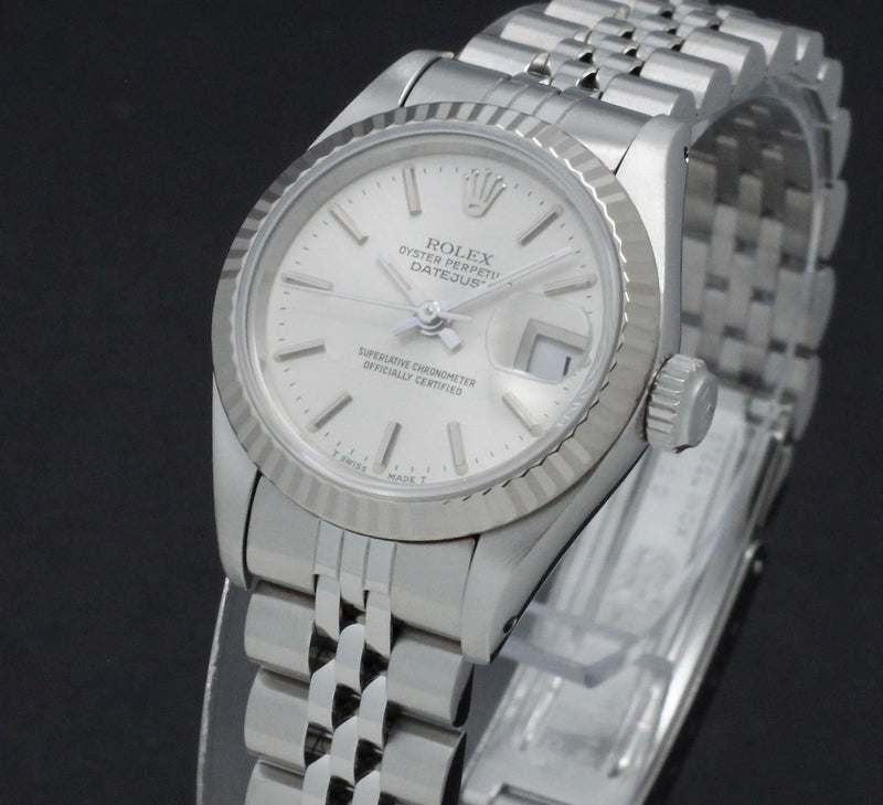 Rolex Oyster Perpetual Lady Datejust 69174 - 1990 - Rolex horloge - Rolex kopen - Rolex dames horloge - Trophies Watche