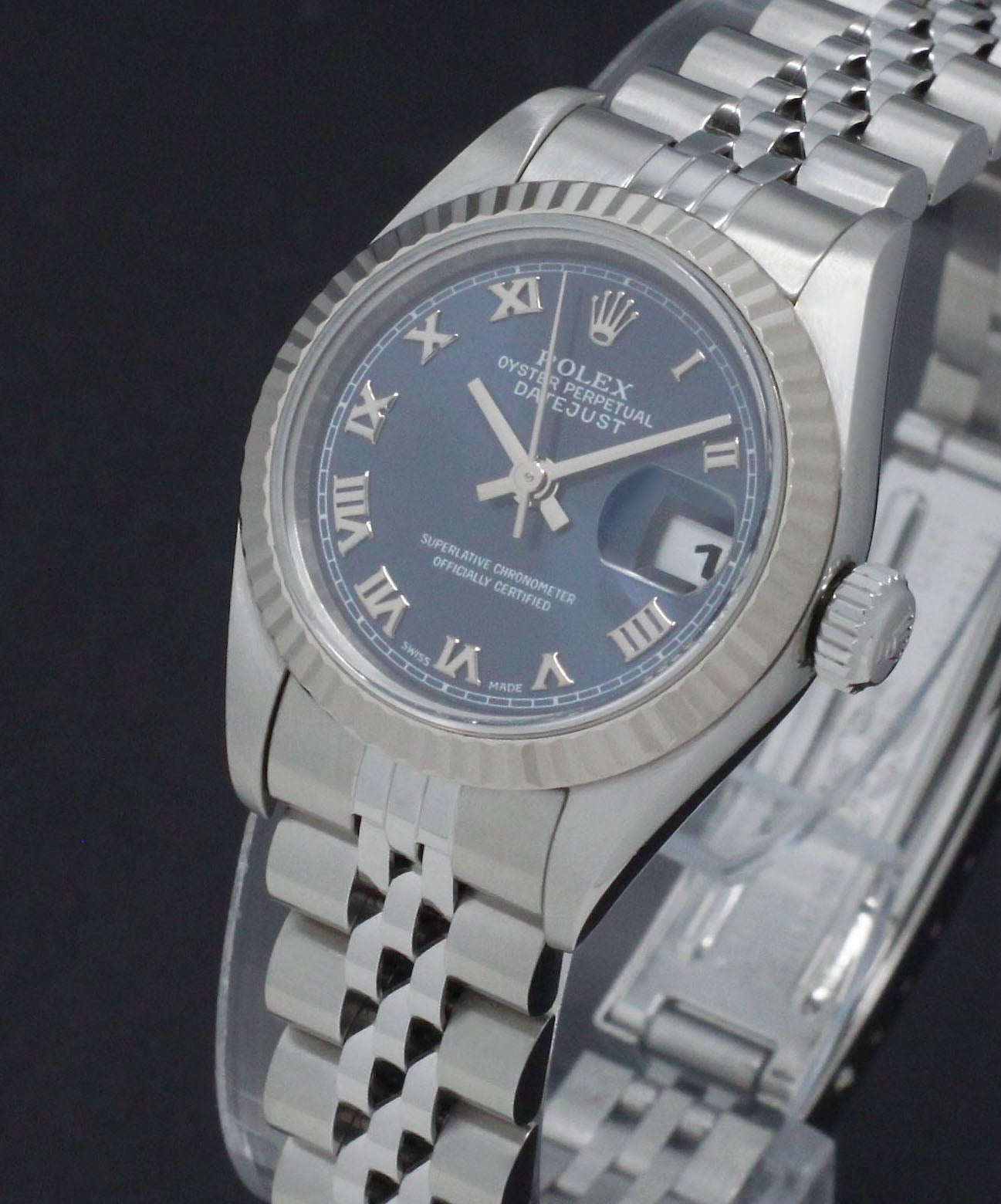 Rolex Oyster Perpetual Lady Datejust 69174 - 1998 - Rolex horloge - Rolex kopen - Rolex dames horloge - Trophies Watches