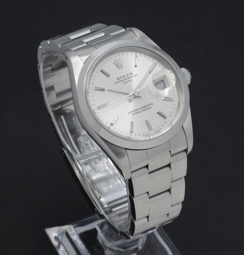 Rolex Oyster Perpetual Date 15200 - 1989 - Rolex horloge - Rolex kopen - Rolex heren horloge - Trophies Watches