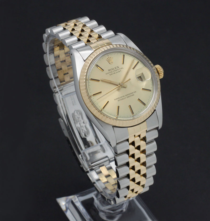 Rolex Datejust 16013 - 1983 - Rolex horloge - Rolex kopen - Rolex heren horloge - Trophies Watches