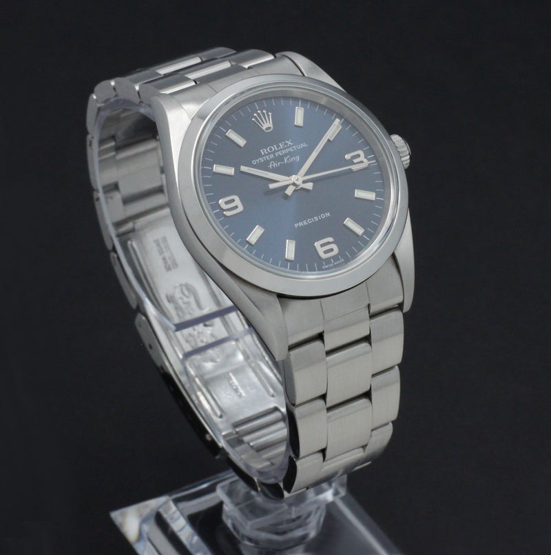 Rolex Air King Precision 14000M - 2001 - Rolex horloge - Rolex kopen - Rolex heren horloge - Trophies Watches