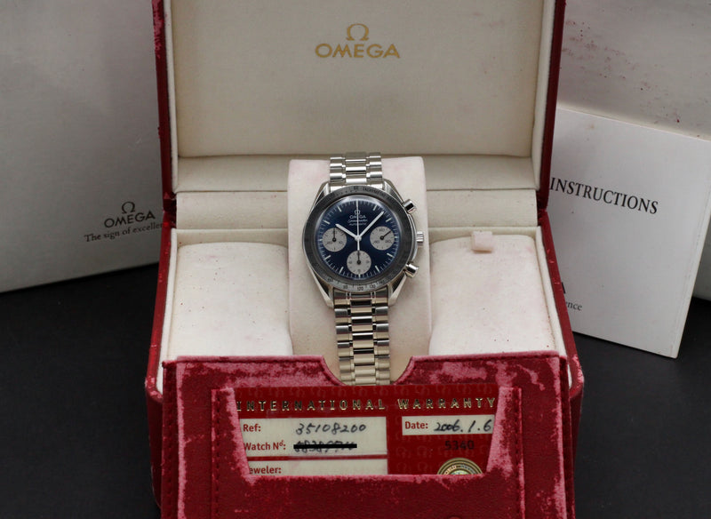 Omega Speedmaster Reduced 3510.82.00 - 2006 - Omega horloge - Omega kopen - Omega heren horloge - Trophies Watches
