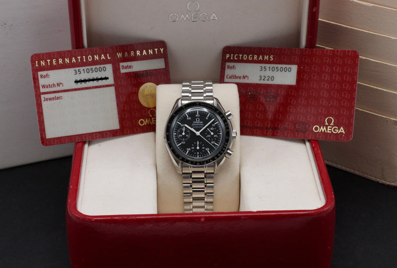 Omega Speedmaster Reduced 3510.50.00 - 1999 - Omega horloge - Omega kopen - Omega heren horloge - Trophies Watches