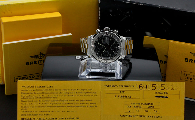 Breitling Superocean Chronograph II A13340 - 2008 - Breitling horloge - Breitling kopen - Breitling heren horloge - Trophies Watches