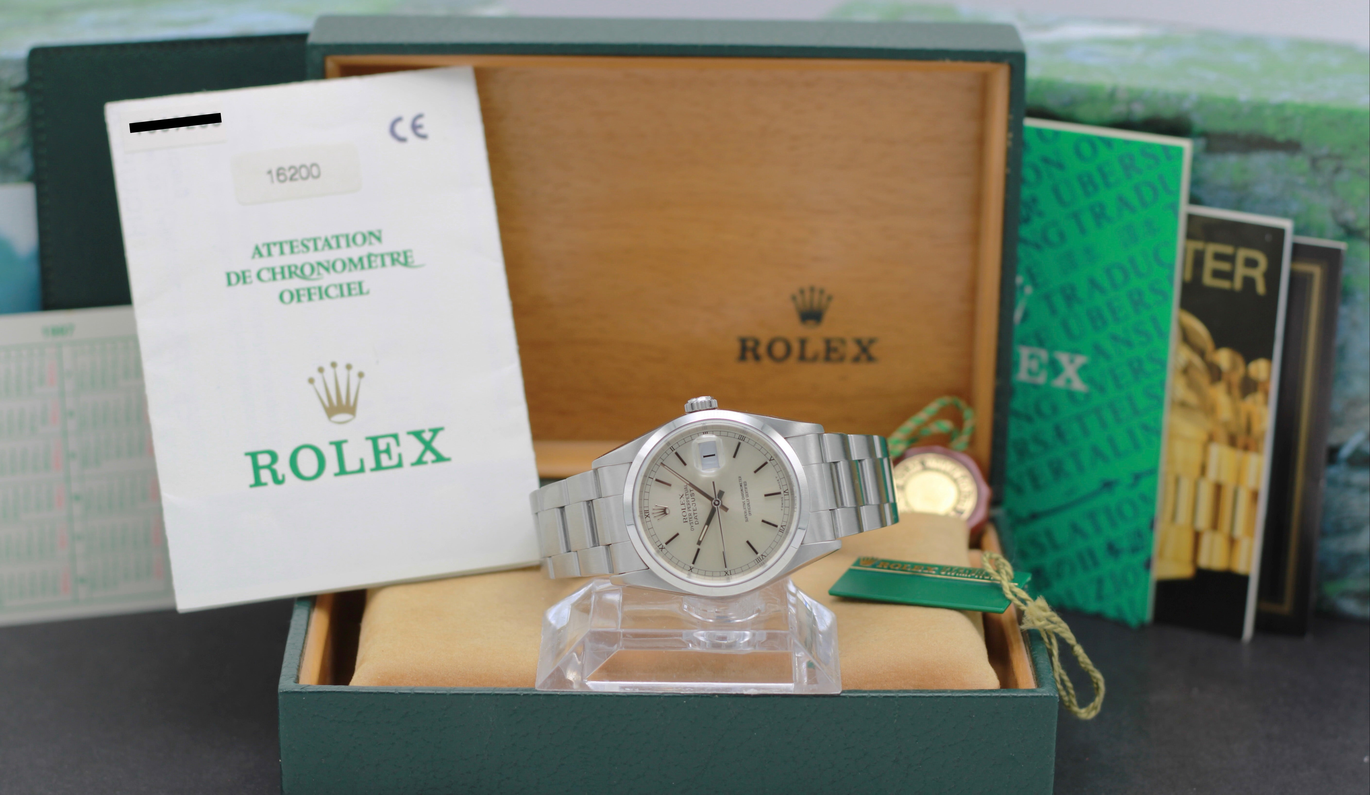 Rolex Datejust 16200 - 1997 - Rolex horloge - Rolex kopen - Rolex heren horloge - Trophies Watches