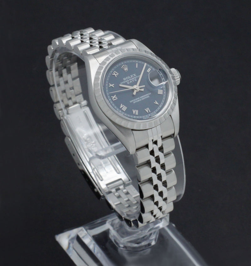 Rolex Oyster Perpetual Lady Date 69240 - 1997 - Rolex horloge - Rolex kopen - Rolex dames horloge - Trophies Watches