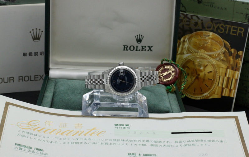 Rolex Oyster Perpetual Lady Date 69240 - 1997 - Rolex horloge - Rolex kopen - Rolex dames horloge - Trophies Watches