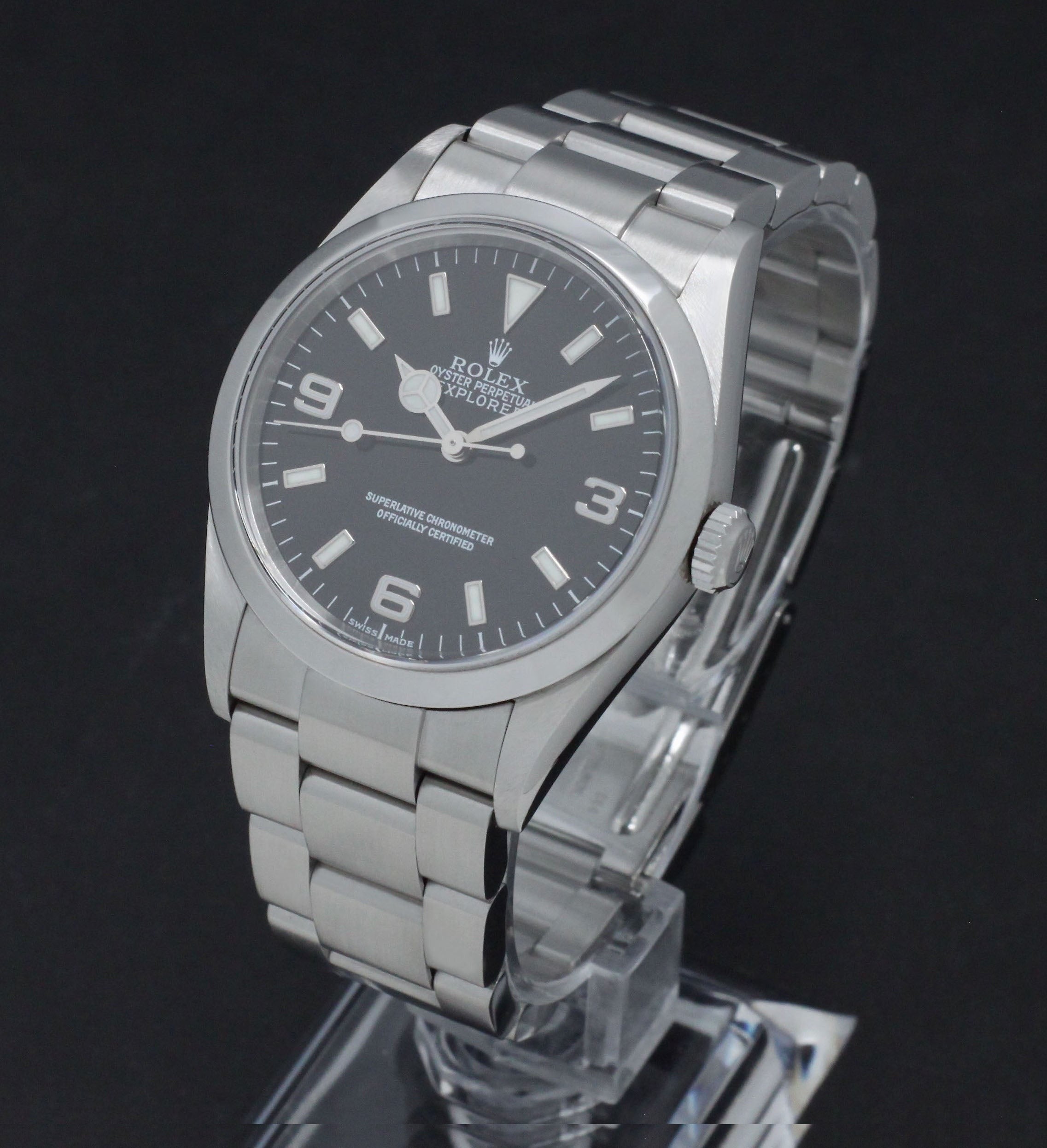 Rolex Explorer 114270 - 2001 - Rolex horloge - Rolex kopen - Rolex heren horloge - Trophies Watches