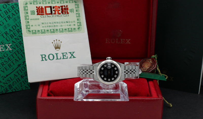 Rolex Oyster Perpetual Lady Datejust 79174G - 2001 - Rolex horloge - Rolex kopen - Rolex dames horloge - Trophies Watche
