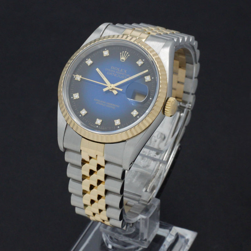 Rolex Datejust 16233G - 1990 - Rolex horloge - Rolex kopen - Rolex heren horloge - Trophies Watches