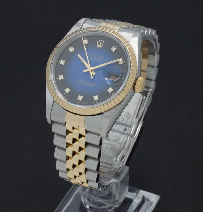 Rolex Datejust 16233G - 1990 - Rolex horloge - Rolex kopen - Rolex heren horloge - Trophies Watches