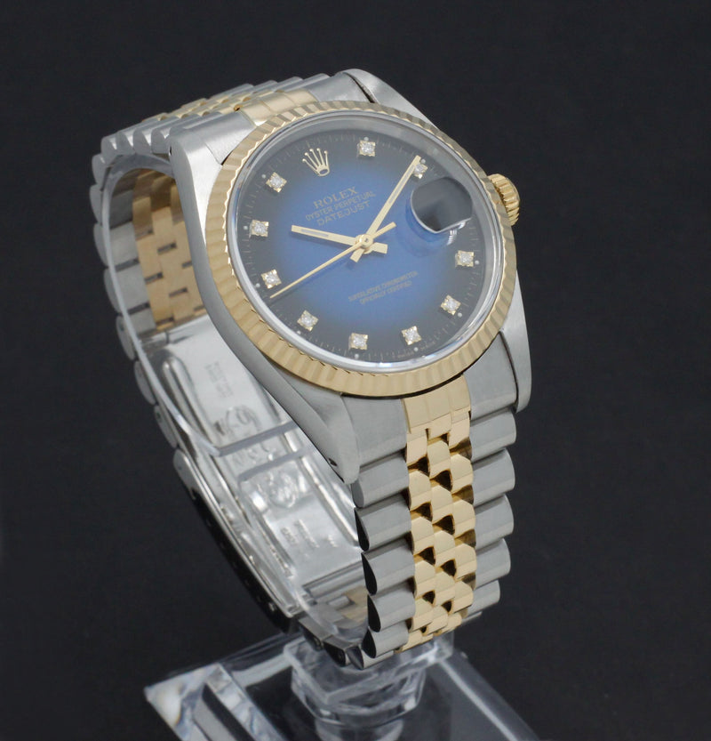 Rolex Datejust 16233G - 1990 - Rolex horloge - Rolex kopen - Rolex heren horloge - Trophies Watches