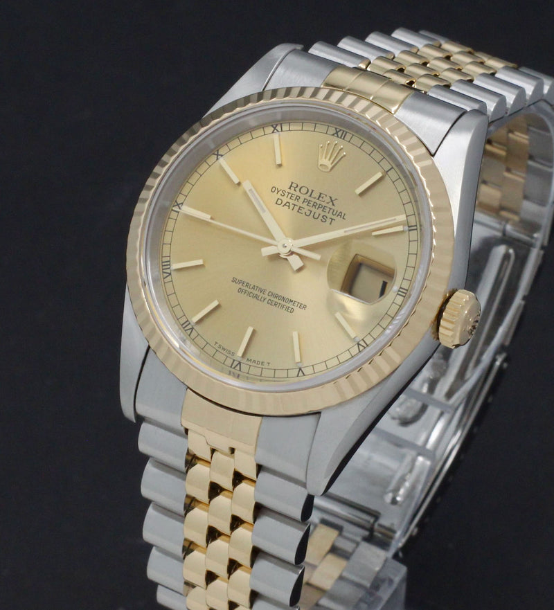 Rolex Datejust 16233 - 1998 - Rolex horloge - Rolex kopen - Rolex heren horloge - Trophies Watches