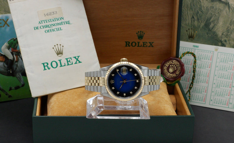 Rolex Datejust 16233G - 1990 - Rolex horloge - Rolex kopen - Rolex heren horloge - Trophies Watches