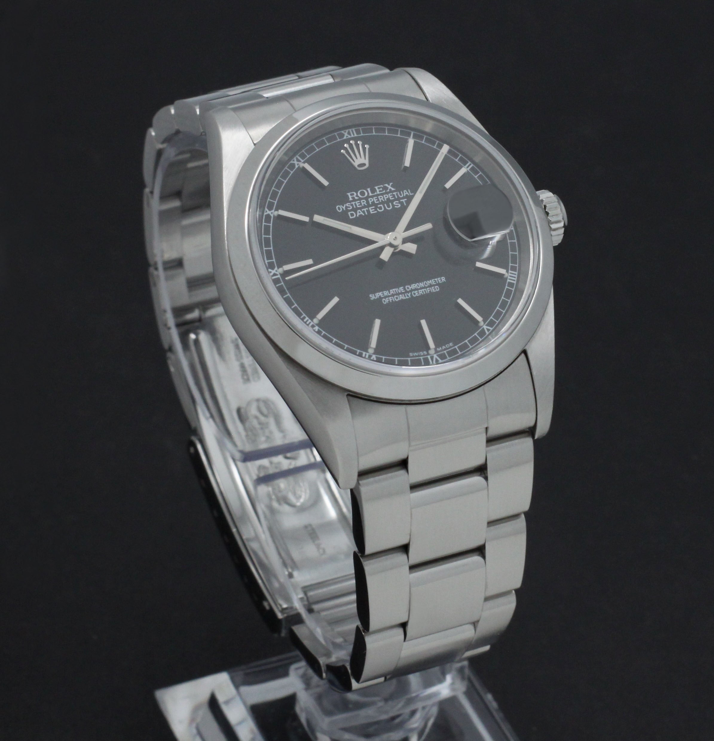 Rolex Datejust 16200 - 2004 - Rolex horloge - Rolex kopen - Rolex heren horloge - Trophies Watches