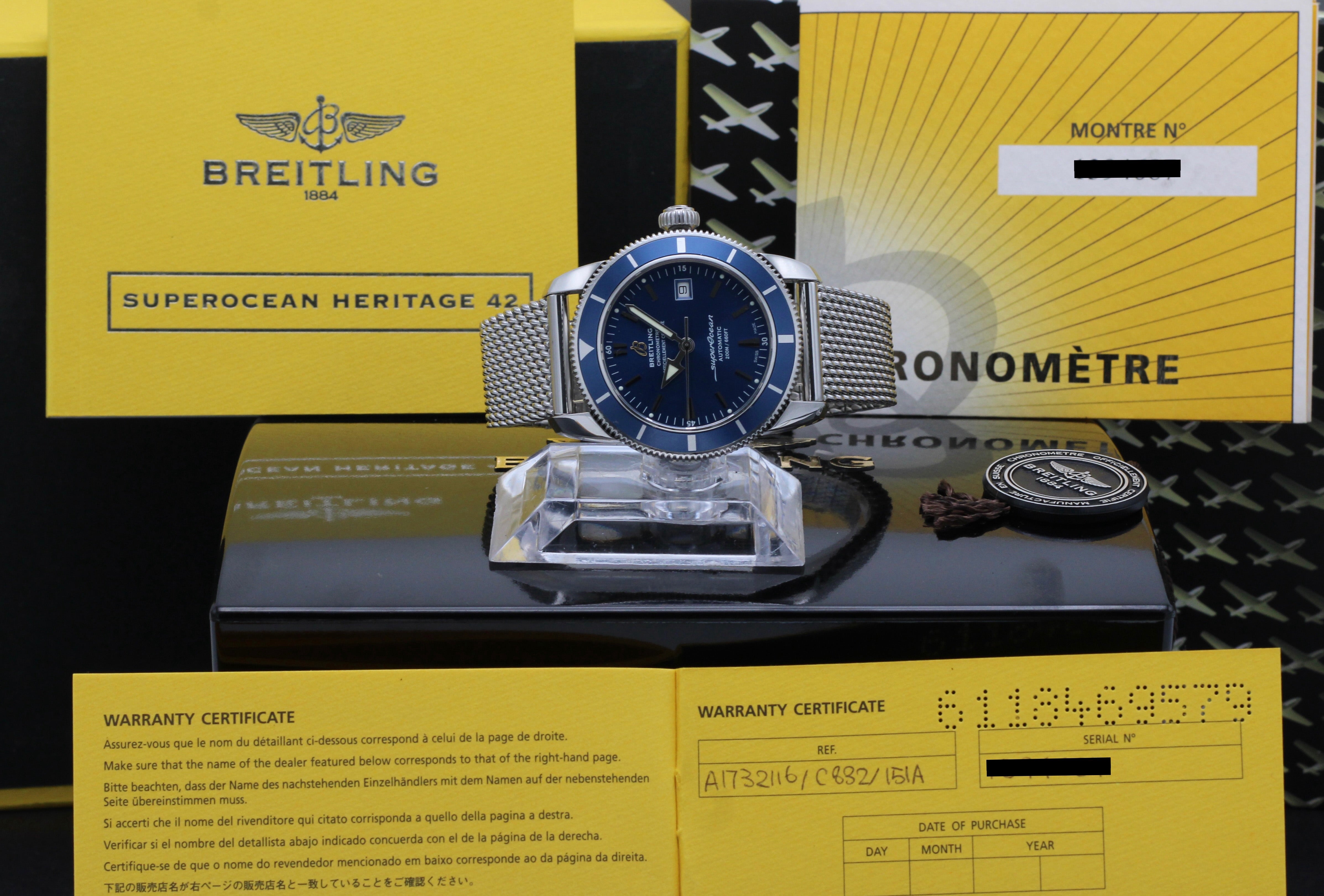 Breitling Superocean Héritage 42 A17321 - 2017 - Breitling horloge - Breitling kopen - Breitling heren horloge - Trophies Watches