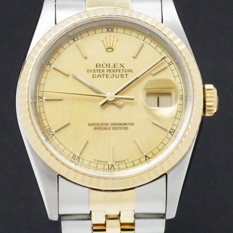 Rolex Datejust 16233 - 1993 - Rolex horloge - Rolex kopen - Rolex heren horloge - Trophies Watches