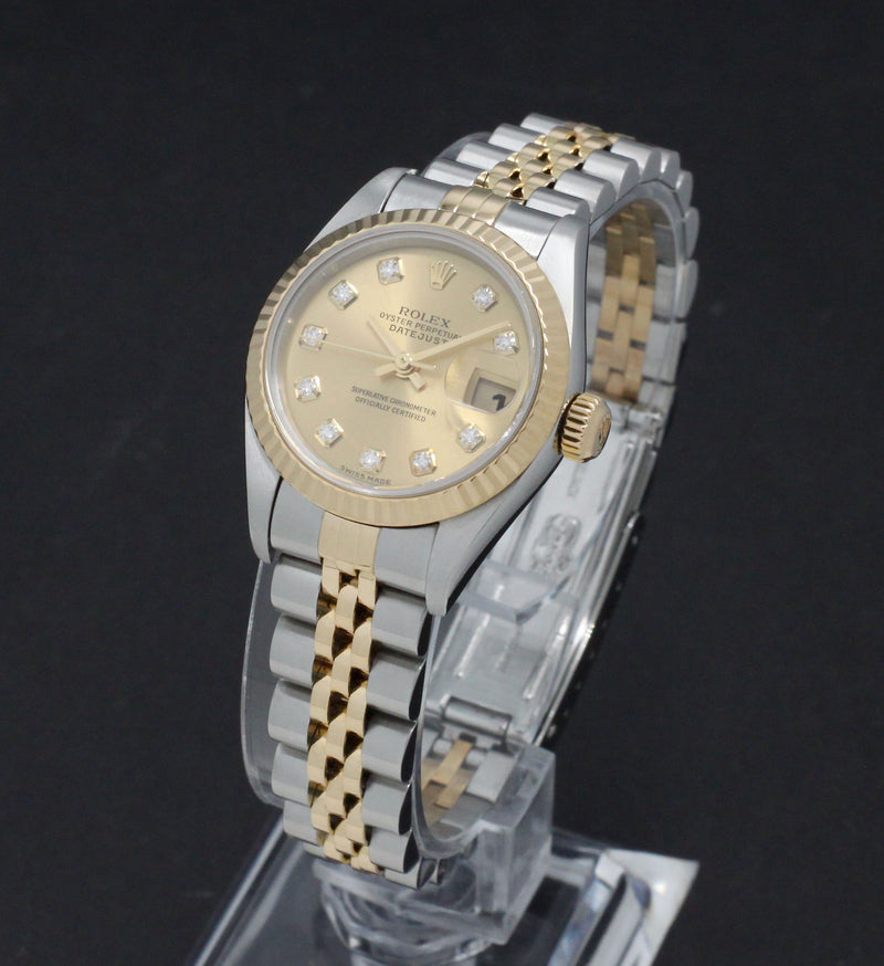 Rolex Lady-Datejust 79173G - 2002 - Rolex horloge - Rolex kopen - Rolex dames horloge - Trophies Watches