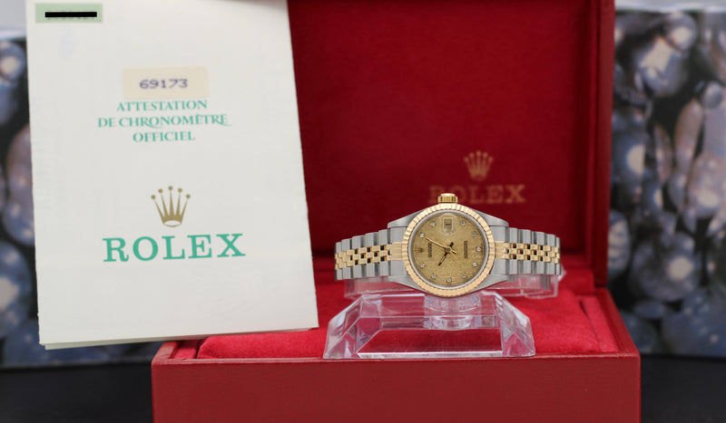 Rolex Lady-Datejust 69173G - 1987 - Rolex horloge - Rolex kopen - Rolex dames horloge - Trophies Watches