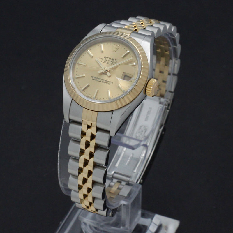 Rolex Lady-Datejust 79173 - 2003 - Rolex horloge - Rolex kopen - Rolex dames horloge - Trophies Watches