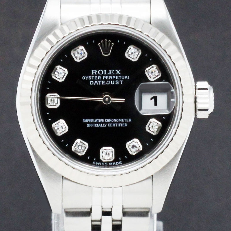 Rolex Oyster Perpetual Lady Datejust 79174G - 2001 - Rolex horloge - Rolex kopen - Rolex dames horloge - Trophies Watche