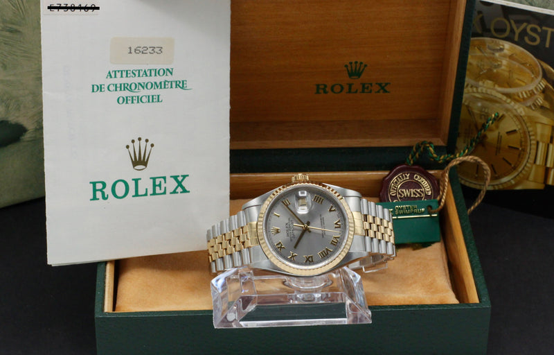 Rolex Datejust 16233 - 1991 - Rolex horloge - Rolex kopen - Rolex heren horloge - Trophies Watches