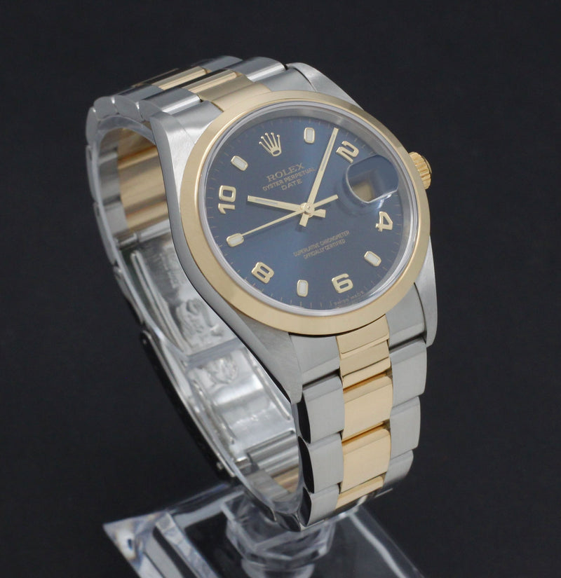 Rolex Oyster Perpetual Date 15203 - 2001 - Rolex horloge - Rolex kopen - Rolex heren horloge - Trophies Watches