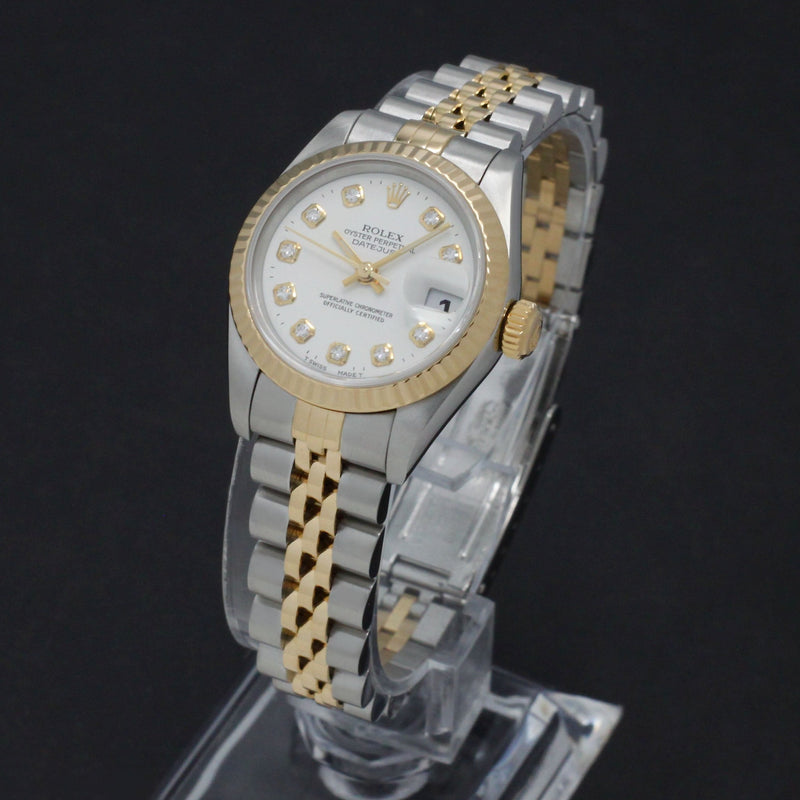 Rolex Lady-Datejust 69173G - 1995 - Rolex horloge - Rolex kopen - Rolex dames horloge - Trophies Watches