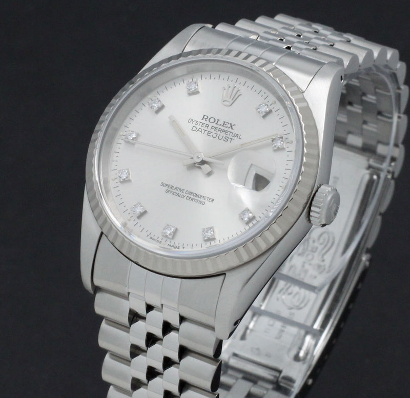 Rolex Datejust 16234G - 1993 - Rolex horloge - Rolex kopen - Rolex heren horloge - Trophies Watches