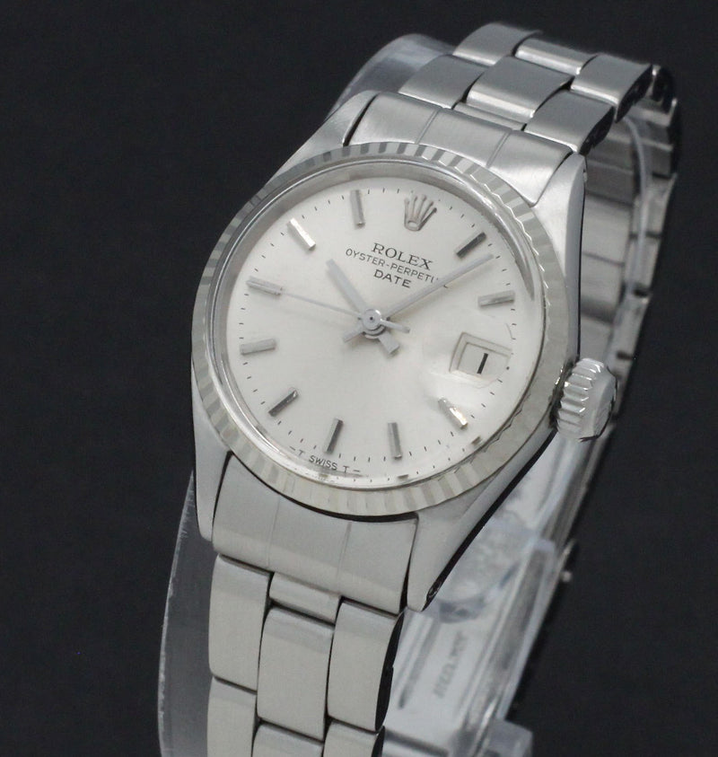 Rolex Oyster Perpetual Lady Date 6517 - 1966 - Rolex horloge - Rolex kopen - Rolex dames horloge - Trophies Watches