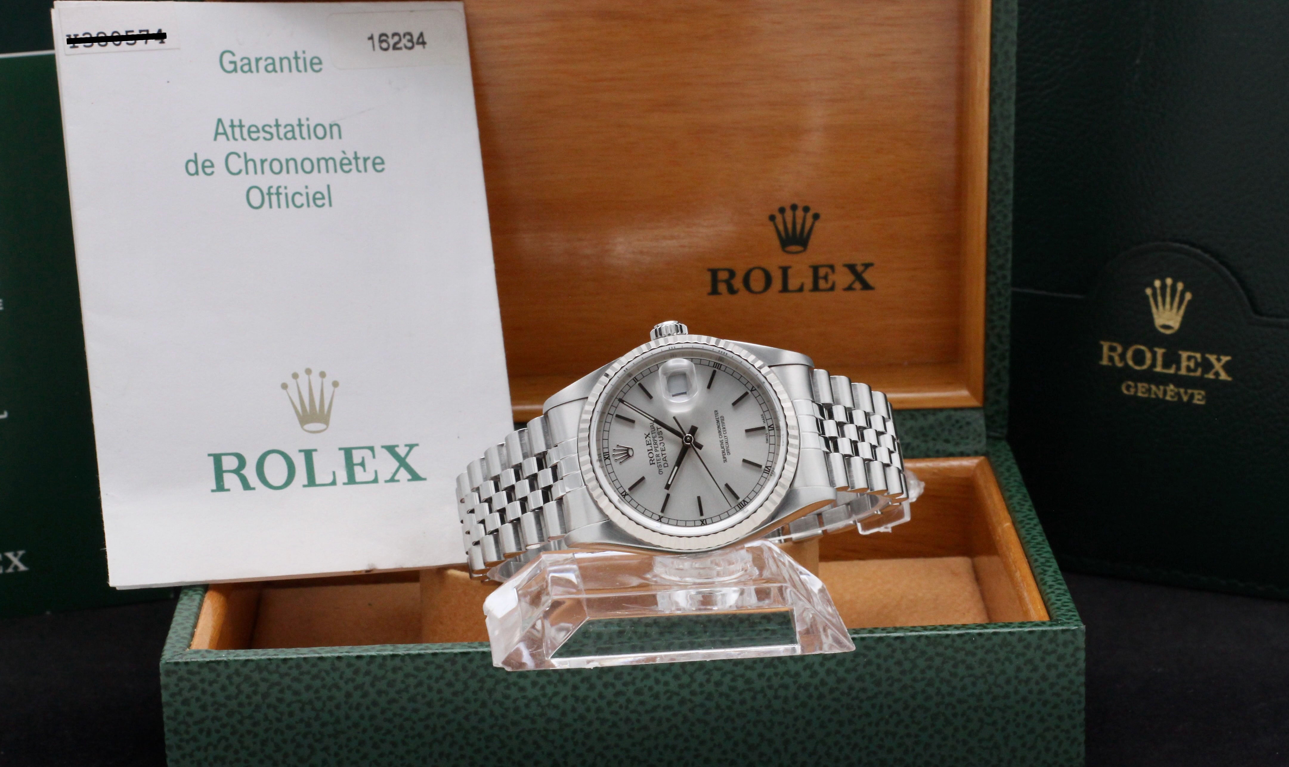 Rolex Datejust 16234 - 2003 - Rolex horloge - Rolex kopen - Rolex heren horloge - Trophies Watches
