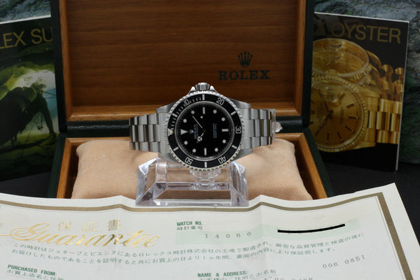 Rolex 14060 2dehands Rolex Rolex Submariner 14060, Box Papers - Main Image