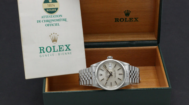 Rolex Datejust 16014 - 1983 - Rolex horloge - Rolex kopen - Rolex heren horloge - Trophies Watches