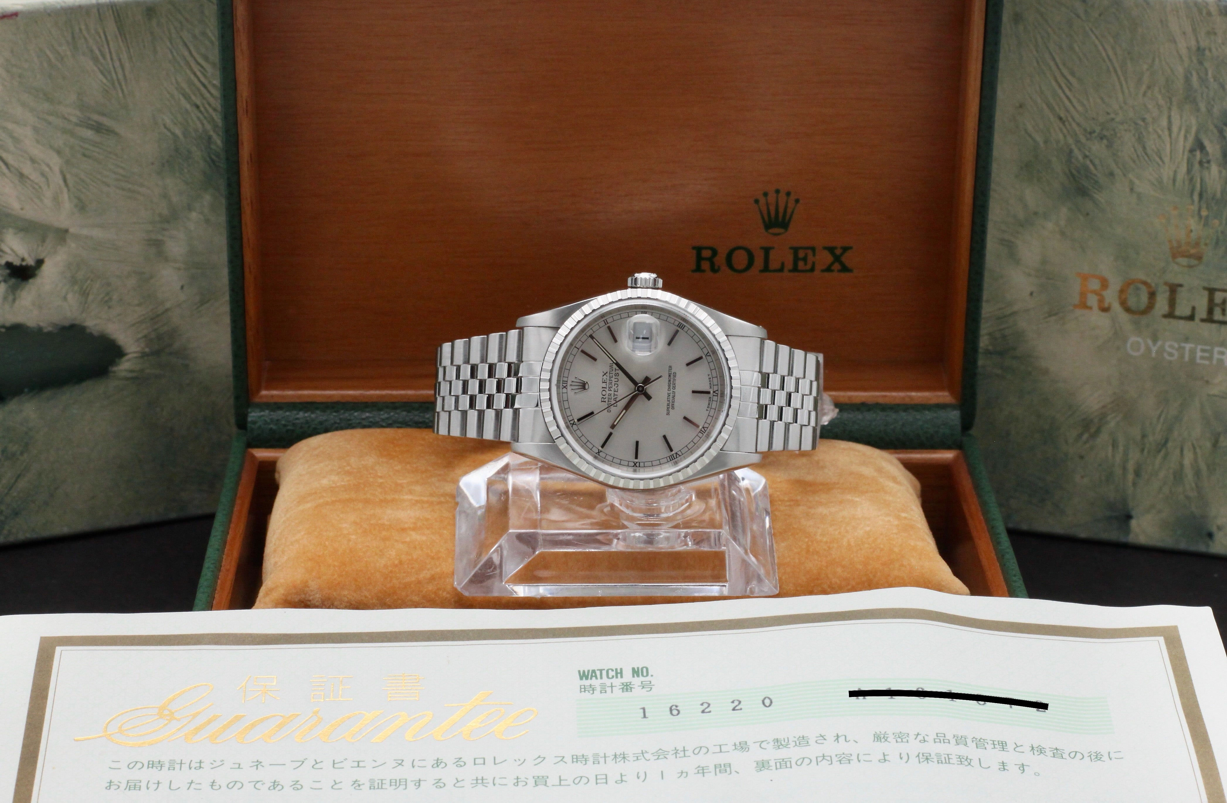 Rolex Datejust 16220 - 1999 - Rolex horloge - Rolex kopen - Rolex heren horloge - Trophies Watches