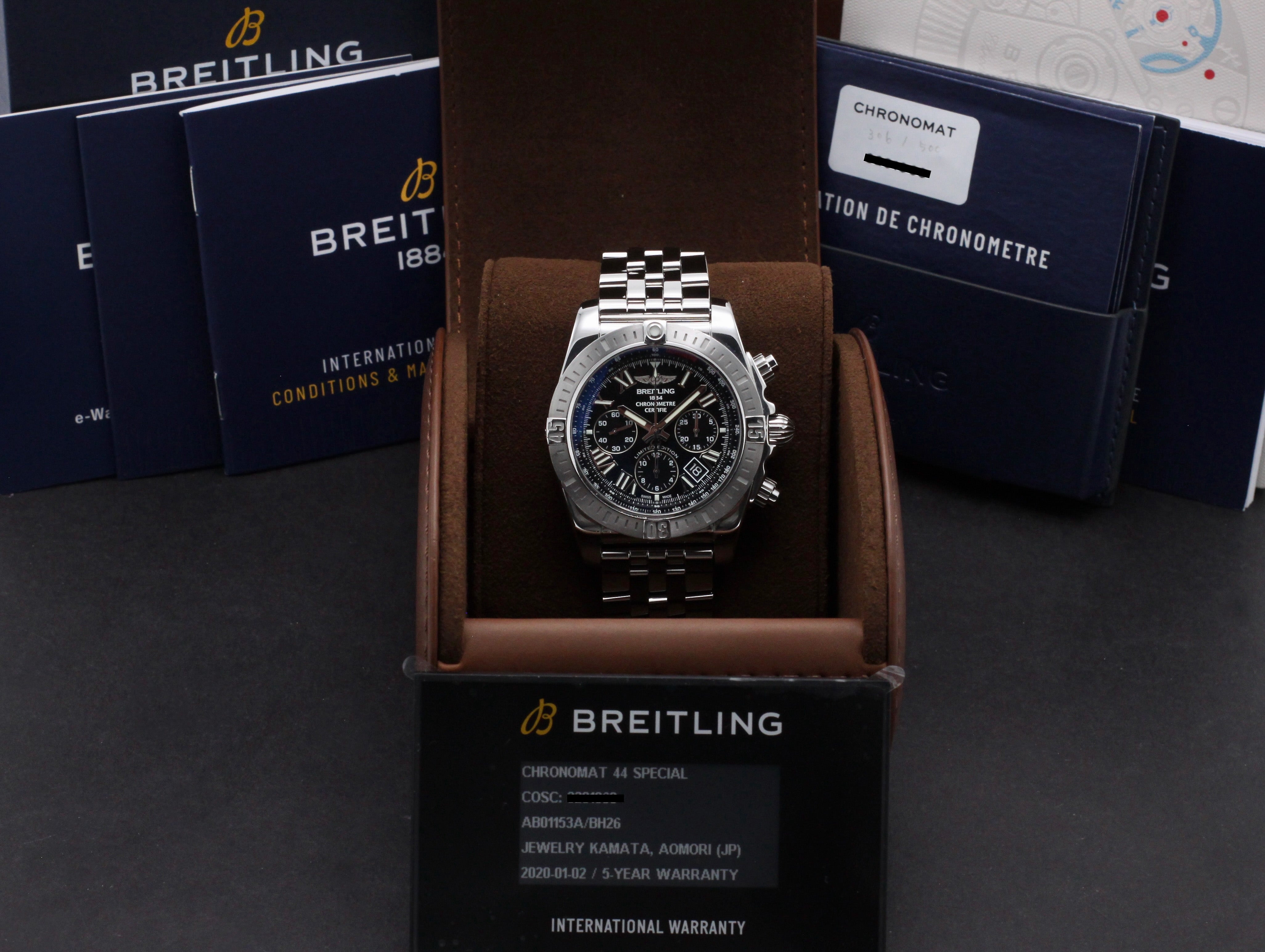 Breitling Chronomat AB0115 - Breitling horloge - Breitling kopen - Breitling heren horloge - Trophies Watches