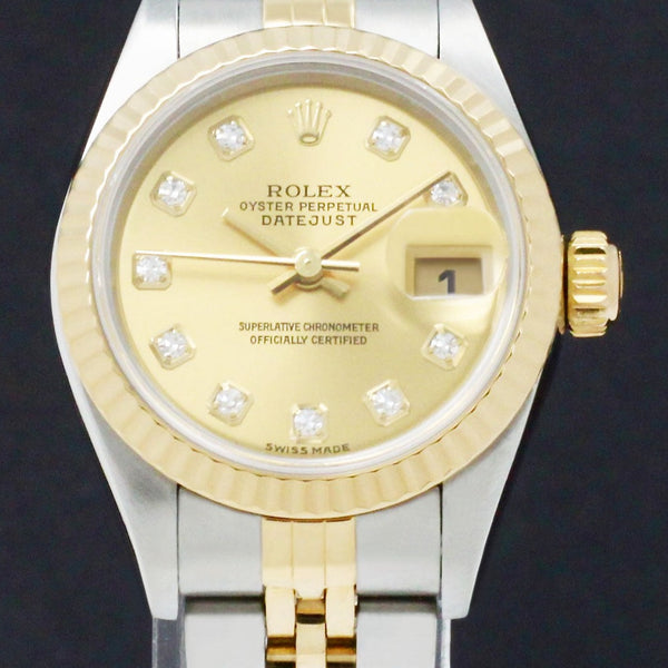 Rolex Lady-Datejust 79173G - 2004 - Rolex horloge - Rolex kopen - Rolex dames horloge - Trophies Watches