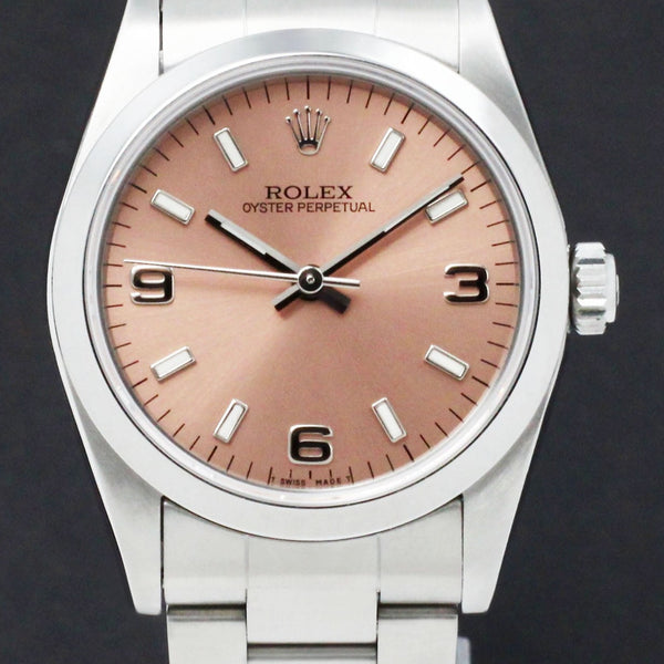 Rolex Oyster Perpetual 67480 - 1997 - Rolex horloge - Rolex kopen - Rolex dames horloge - Trophies Watches