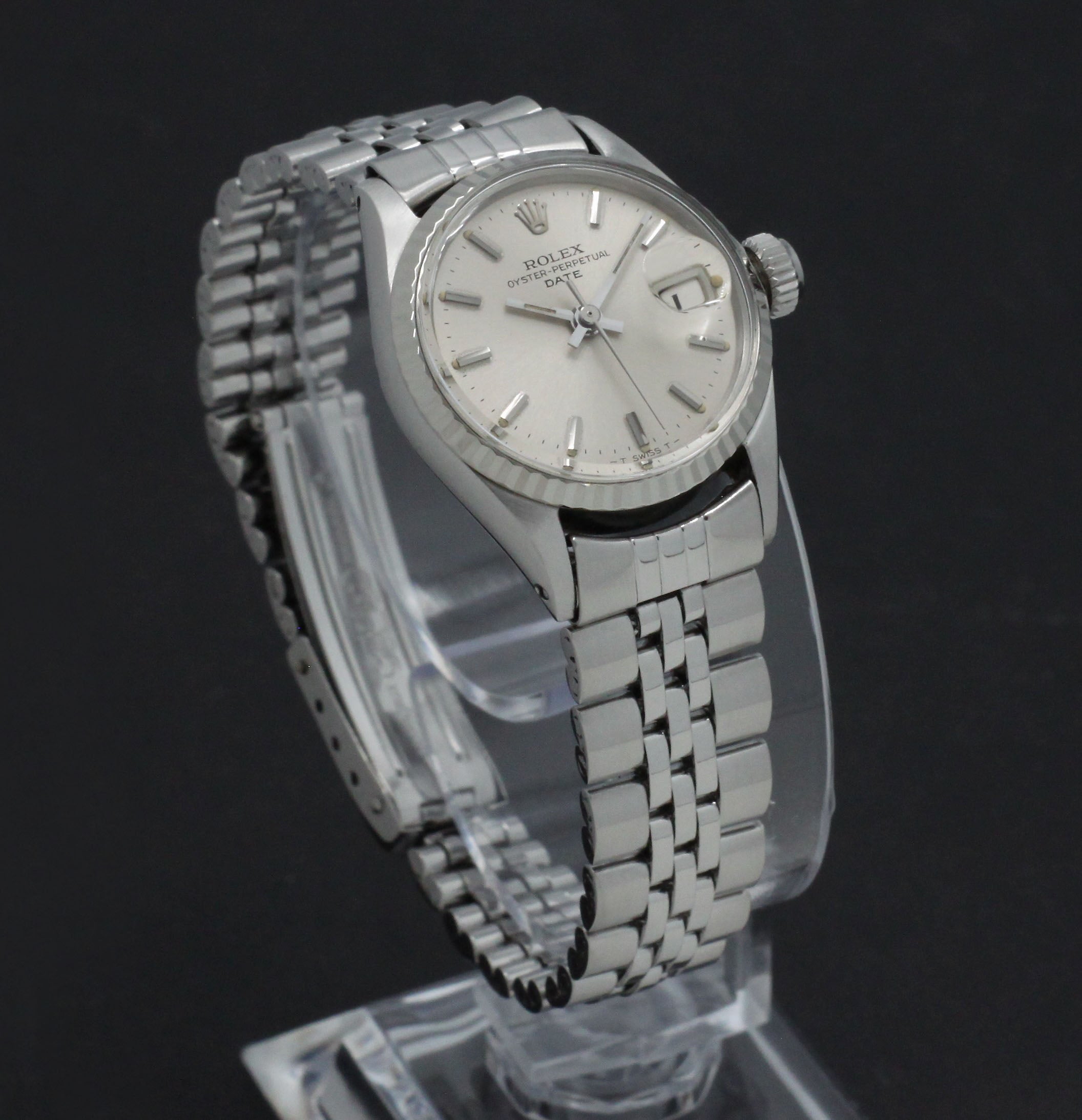 Rolex Oyster Perpetual Lady Date 6517 - 1968 - Rolex horloge - Rolex kopen - Rolex dames horloge - Trophies Watches