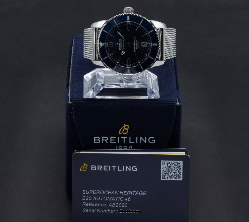 Breitling Superocean Héritage Ii 46 AB2020 - 2022 - Breitling horloge - Breitling kopen - Breitling heren horloge - Trophies Watches